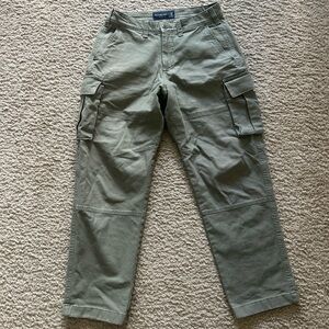 NWT Abercrombie & Fitch Men's Green Cargo Pants Sz 28 x 30L